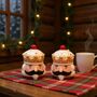 Christmas Nutcracker Salt And Pepper Shaker Pots, thumbnail 1 of 3