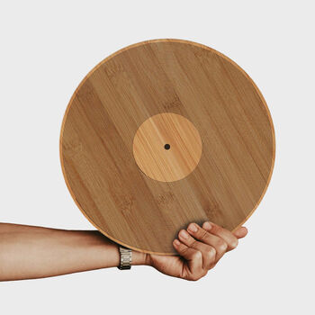 Wooden Vinyl Lp Chopping Board, 3 of 6