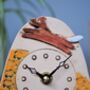 Fox Personalised Mantel Clock, thumbnail 3 of 6