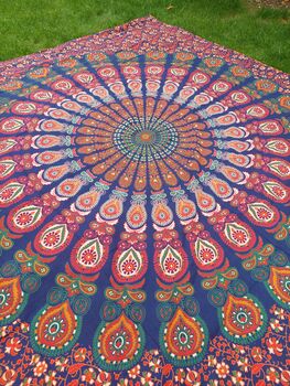 Large Mandala Picnic Blanket, 6 of 12