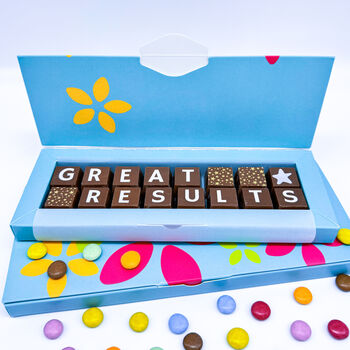 Personalised Chocolate Gift Great Results For Exams, 3 of 7