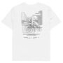 London Coffee Scene Organic Cotton Embroidered T Shirt, thumbnail 5 of 12