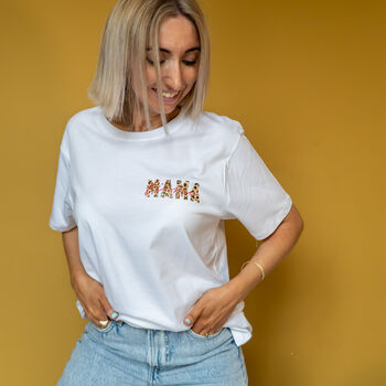 Fierce Mama Breast Pocket T Shirt, 2 of 8