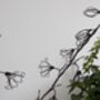 Three Handmade Delicate Wire Bluebell Stems, thumbnail 5 of 9