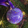 Personalised Calligraphy Name Bauble, thumbnail 3 of 6