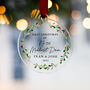 Personalised 1st Christmas In New Home Family Bauble, thumbnail 5 of 7