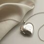 Sterling Silver Tree Heart Locket Necklace, thumbnail 4 of 12