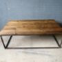 Industrial Reclaimed Custom Coffee Table Tv Stand 087, thumbnail 3 of 6