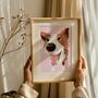 Border Collie Art Print | Pet Portrait, thumbnail 4 of 12