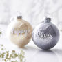Personalised Glitter Bauble, thumbnail 2 of 7