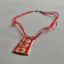 Handmade Ceramic Pendant Necklace Small Gifts For Her, thumbnail 2 of 10