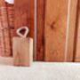 Hand Crafted Solid Reclaimed Oak Door Stop, thumbnail 2 of 7