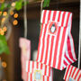 Advent Stickers With Red Stripe Bags, thumbnail 5 of 10