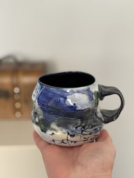 Handmade Ceramic Porcelain Mug, 4 of 4