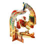 Pop Up 3D Pendulum Christmas Card Hurry Down The Chimney, thumbnail 4 of 5