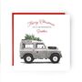 Wonderful Brother Land Rover Christmas Card, thumbnail 1 of 4
