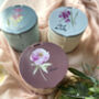 Personalised Birth Flower Stacking Jewellery Box, thumbnail 2 of 3