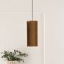 Mid Century Wood Pendant Light, thumbnail 1 of 7