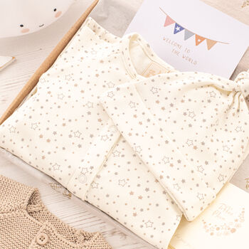 New Baby Cardigan, Babygrow And Hat Gift Set, 8 of 12