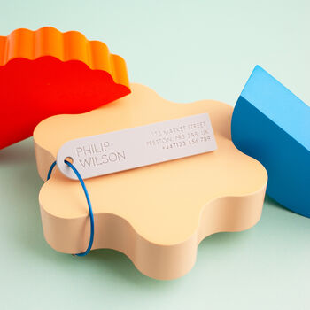 Personalised Long Luggage Tag, 3 of 6