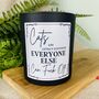 Personalised Funny Rude Cat Lover's Candle, thumbnail 2 of 11