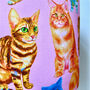 Crazy Cat Lady Designer Lampshade, thumbnail 7 of 7