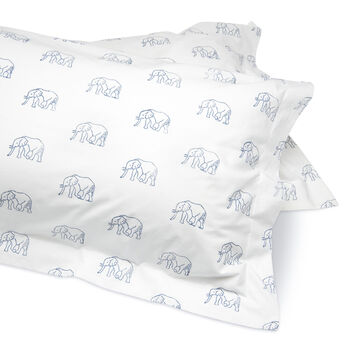 Blue Elephant Bedding Set, 2 of 2