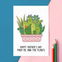 Funny Plant Lover Mother's Day Card, thumbnail 1 of 4