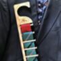 Personalised Stylish Tie Hanger For Him, thumbnail 2 of 3