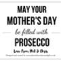 Personalised Mother's Day Filled With Prosecco Label, thumbnail 3 of 3
