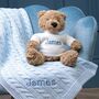 Personalised Toffee Moon Blanket And Bumbly Bear, thumbnail 1 of 6