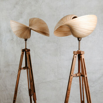 Kyoto Bamboo Tripod Floor Lamp, 2 of 6