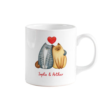 Personalised Valentine’s Day Mug With Names Anniversary Gift, 2 of 8
