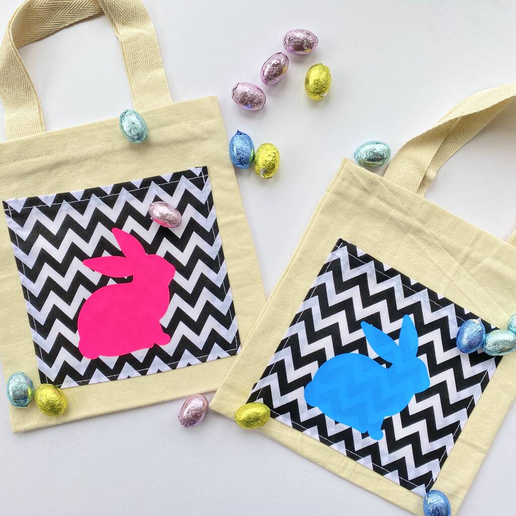 Personalised Easter Egg Hunt Bag By Robin's Bobbins