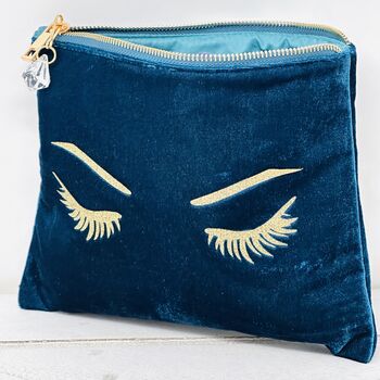 Lashes Velvet Make Up Bag Bag, 2 of 8