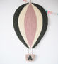 Hot Air Balloon Nursery Art With Personalised Basket, thumbnail 1 of 5