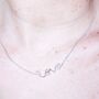 Sterling Silver Love Necklace, thumbnail 4 of 5