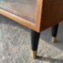 Mid Century Bookcase With Glass Doors By Turnidge, thumbnail 5 of 12