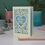Personalised Papercut 'On Your Wedding Day' Card, thumbnail 5 of 10