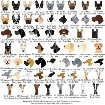 Personalised Cartoon Dog Breed Keyring, 11 of 12