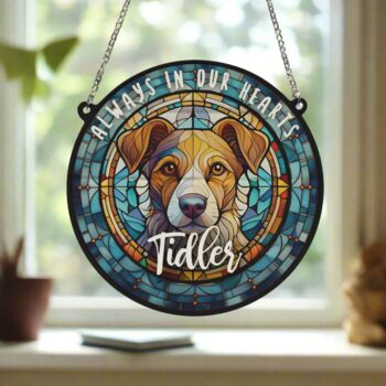 Jack Russell Memorial Suncatcher, 4 of 6