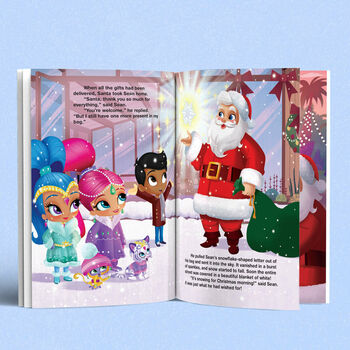 Shimmer And Shine: Christmas Personalised Book By Penwizard ...