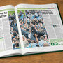 Manchester City Personalised Football Telegraph Book, thumbnail 9 of 11