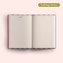 2027 Diary | A5 Hardcover Week To View | Red And Blue Stripe, thumbnail 7 of 8