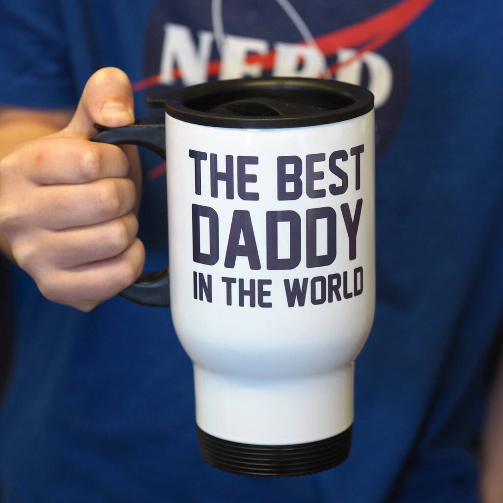 Image of Personalised Father's Day Travel Mug