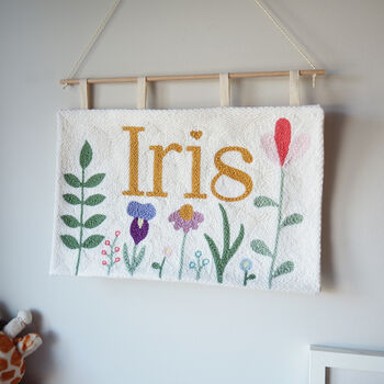 Personalised Floral Name Banner, 2 of 4