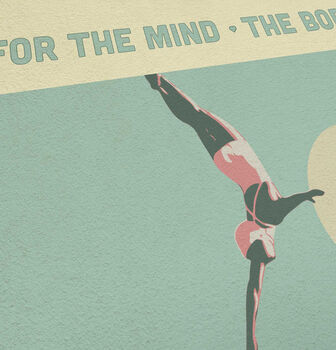 For The Mind, The Body And The Soul Swimming Poster, 2 of 3