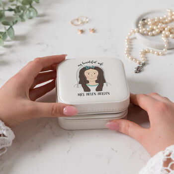 Personalised Future Bride To Be Jewellery Box, 6 of 12