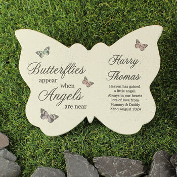 Butterflies Appear Memorial Resin, 7 of 7