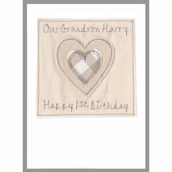 Personalised Boys Naming Day Or Christening Card, 10 of 12